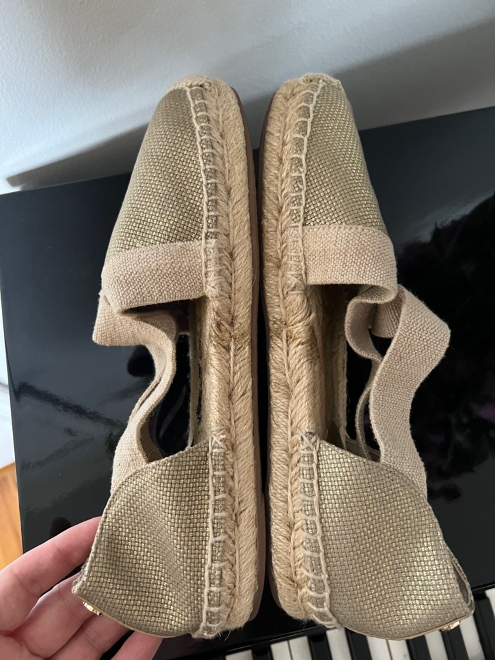 MICHAEL KORS Dana Espadrilles Size 8.5 - Picture 6 of 14